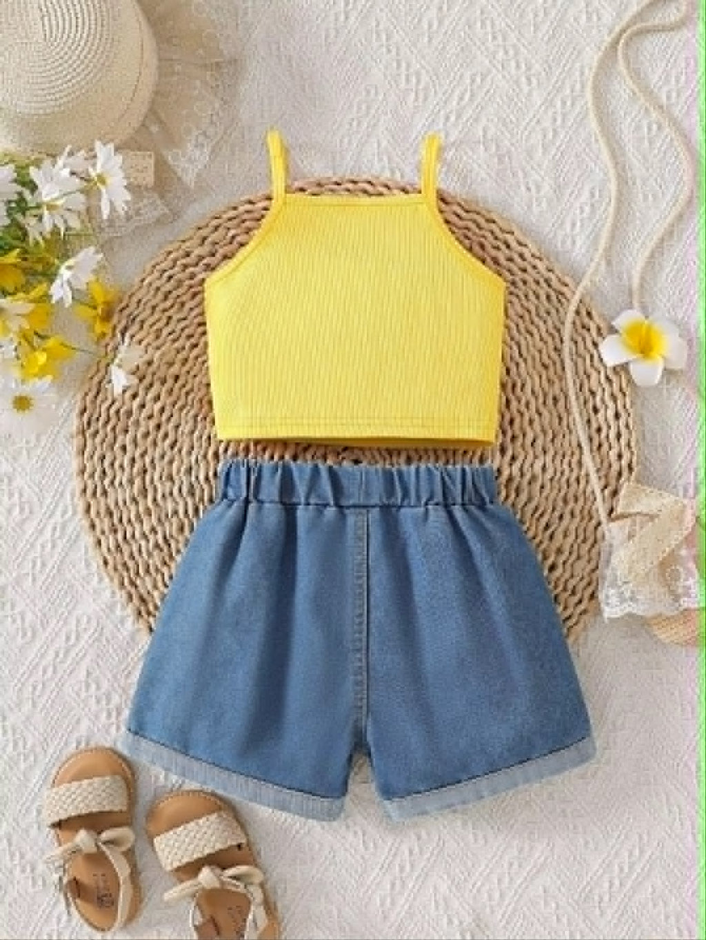 Sunshine Daisy Boutique Set