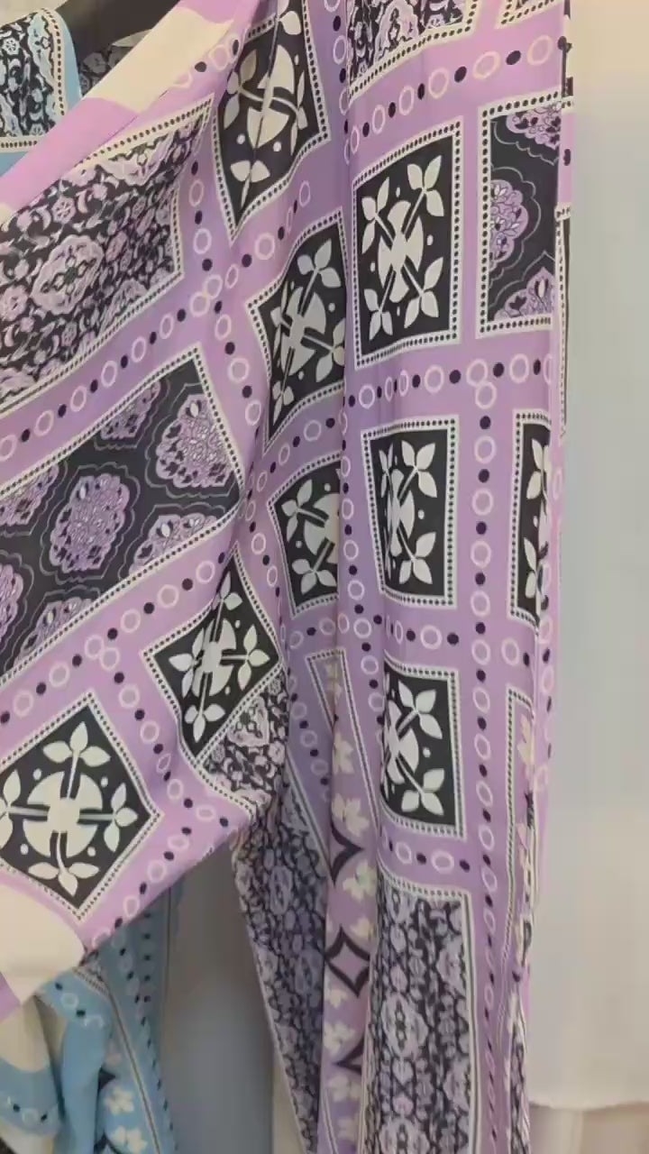 3-Piece Modest Abaya Set